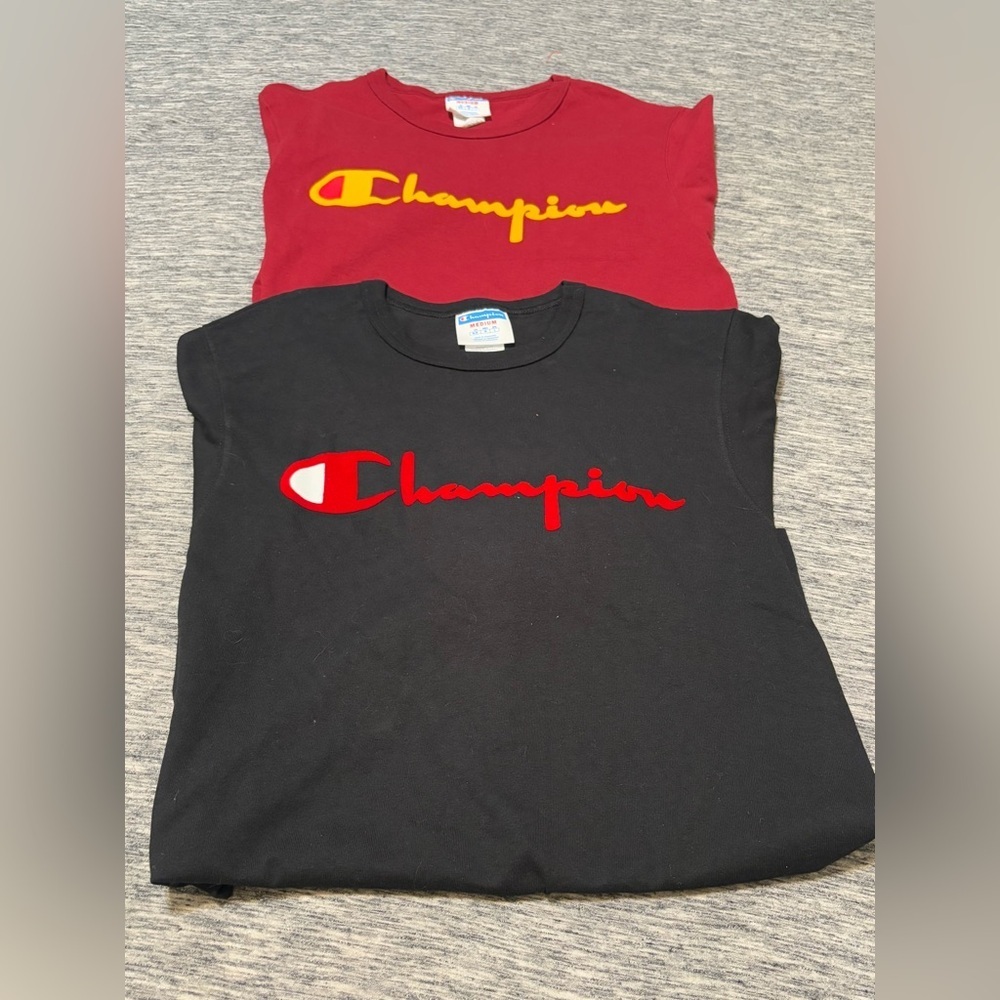 Vintage Champion T Shirts Men’s Medium - Lot of 2